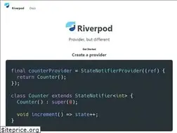 Sites similar to riverpod.dev