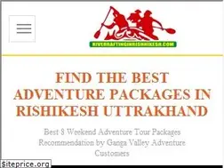 Sites similar to riverraftinginrishikesh.com