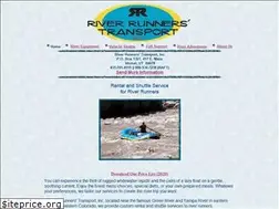 Sites similar to riverrunnerstransport.com