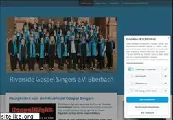 Sites similar to riverside-gospel-singers.de