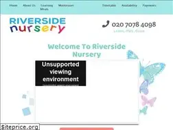Sites similar to riverside-nursery.co.uk