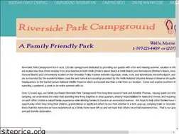 Sites similar to riversidecampground-wells.com