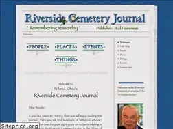 Sites similar to riversidecemeteryjournal.com