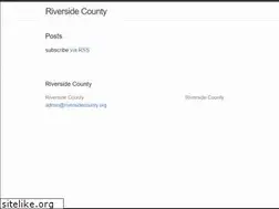 Sites similar to riversidecounty.org