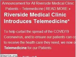 Sites similar to riversidemedicalclinic.com