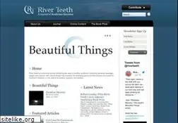 Sites similar to riverteethjournal.com