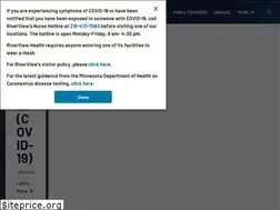 Sites similar to riverviewhealth.org
