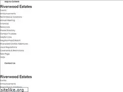 Sites similar to riverwoodestates.com