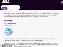 Sites similar to rivieratheatre.com