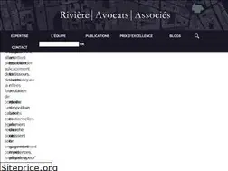 Sites similar to riviereavocats.com