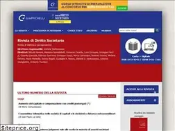 Sites similar to rivistadirittosocietario.com