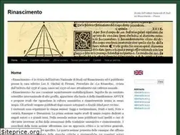 Sites similar to rivistarinascimento.com