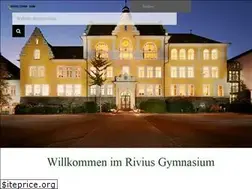 Sites similar to rivius-gymnasium.de