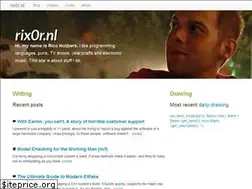 Sites similar to rix0r.nl