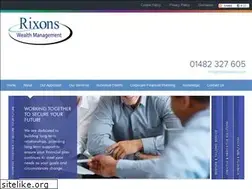 Sites similar to rixonsfinancial.co.uk