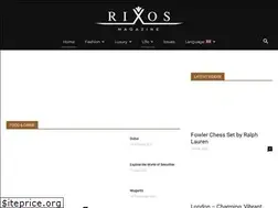 Sites similar to rixosmagazine.com
