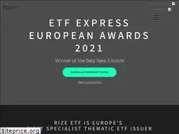 Sites similar to rizeetf.com