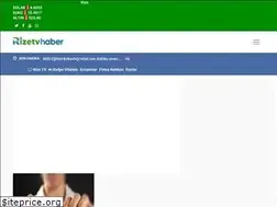 Sites similar to rizetvhaber.com