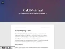 Sites similar to rizkimufrizal.github.io