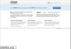 Sites similar to rizon.net