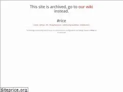Sites similar to rizonrice.github.io