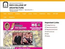 Sites similar to rizviarchitecture.edu.in