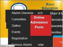 Sites similar to rizvicollege.edu.in