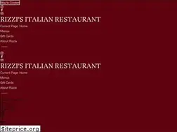 Sites similar to rizzisrestaurant.com