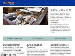 Sites similar to rjfrostdumpsters.com