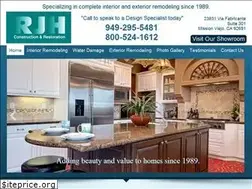 Sites similar to rjhconstructioncompany.com