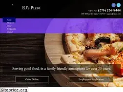 Sites similar to rjpizza.com