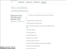 Sites similar to rkcowles.wordpress.com