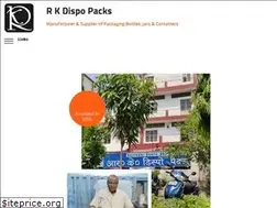 Sites similar to rkdispopacks.in