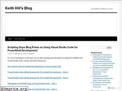 Sites similar to rkeithhill.wordpress.com
