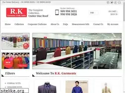 Sites similar to rkgarments.com