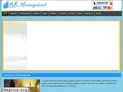 Sites similar to rkheritagehotel.com