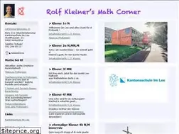 Sites similar to rkleiner.net