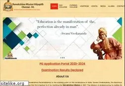Sites similar to rkmvc.ac.in
