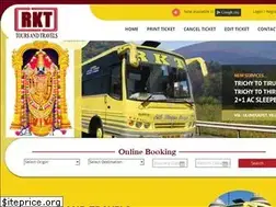 Sites similar to rkttravels.com