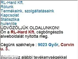 Sites similar to rl-hardkft-c.cegbongeszo.hu