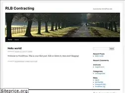 Sites similar to rlbcontracting.com