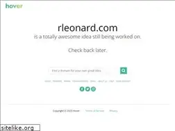 Sites similar to rleonard.com