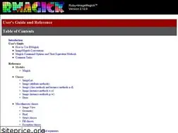 Sites similar to rmagick.github.io