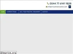 Sites similar to rmcallistertractors.com