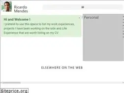 Sites similar to rmendes.net