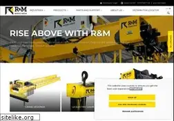 Sites similar to rmhoist.com