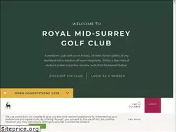 Sites similar to rmsgc.co.uk