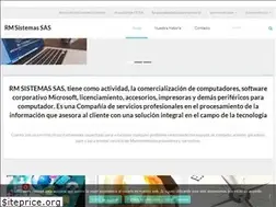 Sites similar to rmsistemas.com.co