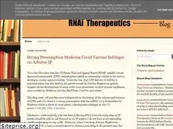 Sites similar to rnaitherapeutics.blogspot.com