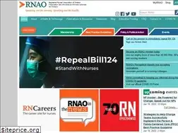 Sites similar to rnao.ca